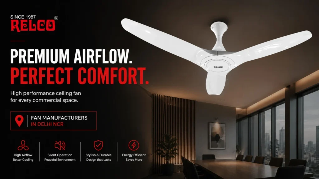 fan manufacturers in delhi ncr