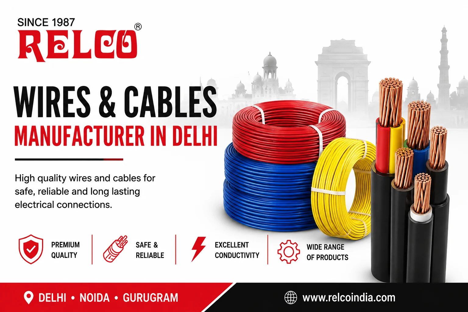 Wires and Cables Manufacturer in Delhi