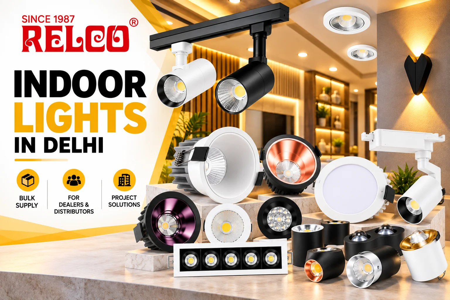 indoor lights in Delhi